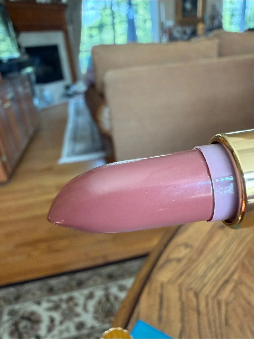 NWOT Never Used EsteeLauderPureColorLongLastingLipstick ROSE TEA#117MadeInCanada